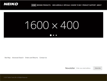 Tablet Screenshot of neikotools.com